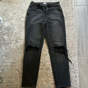 BP distressed Black Denim